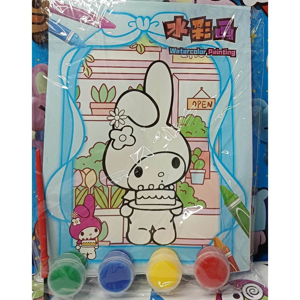 

Kertas Lukis Mewarnai Cat Air