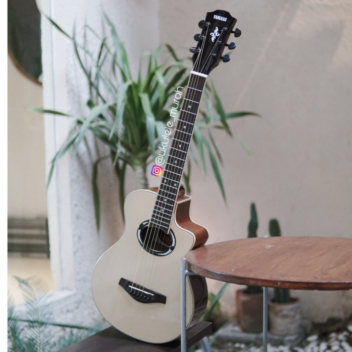 GITAR AKUSTIK ELEKTRIK MINI 3/4 JUNIOR APXT2 YAMAHA NATURAL CUSTOM FULLSET