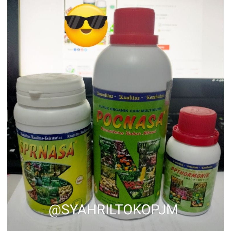 PAKET PUPUK JAGUNG POC NASA + SUPRRNASA + HARMONIK (NASA) ASLI