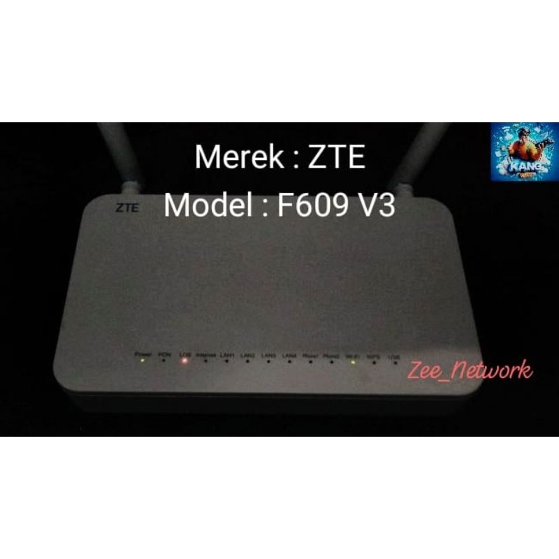 Modem / Router ONT ZTE F609 V3 (borongan 9pcs)