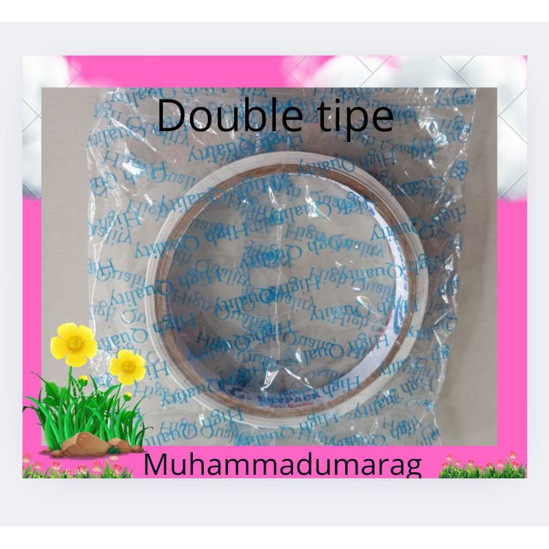 

❤️Muhammadumarag❤️Double tape sz 1,2 cm x5 yard