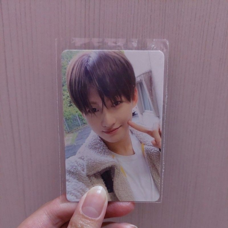 TWS HAN JIHOON PHOTOCARD SPARKLING BLUE POB MAKESTAR