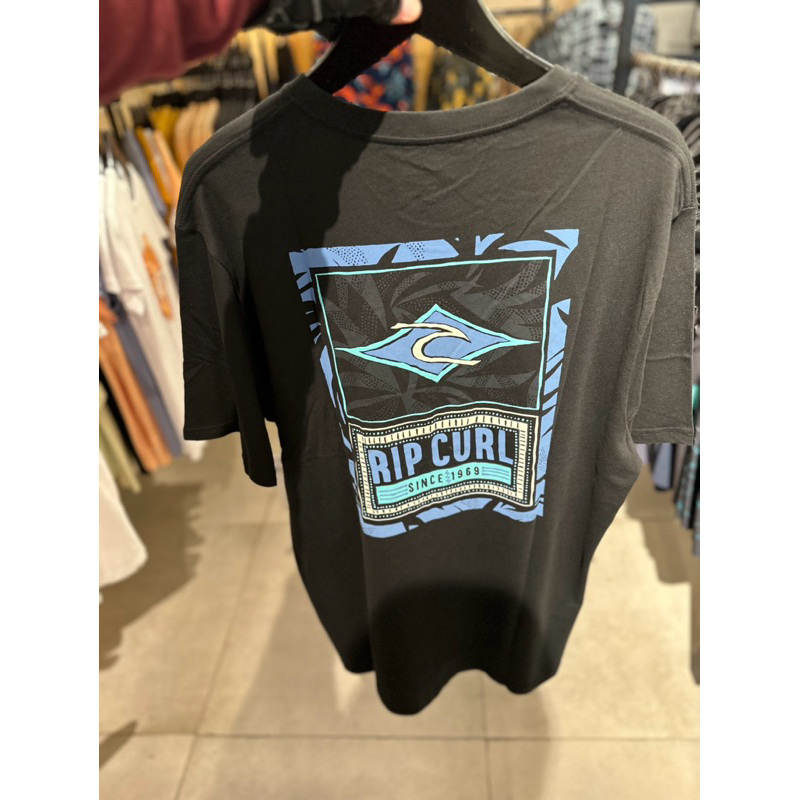 RIPCURL baju kaos hitam NEW ORIGINAL 100%