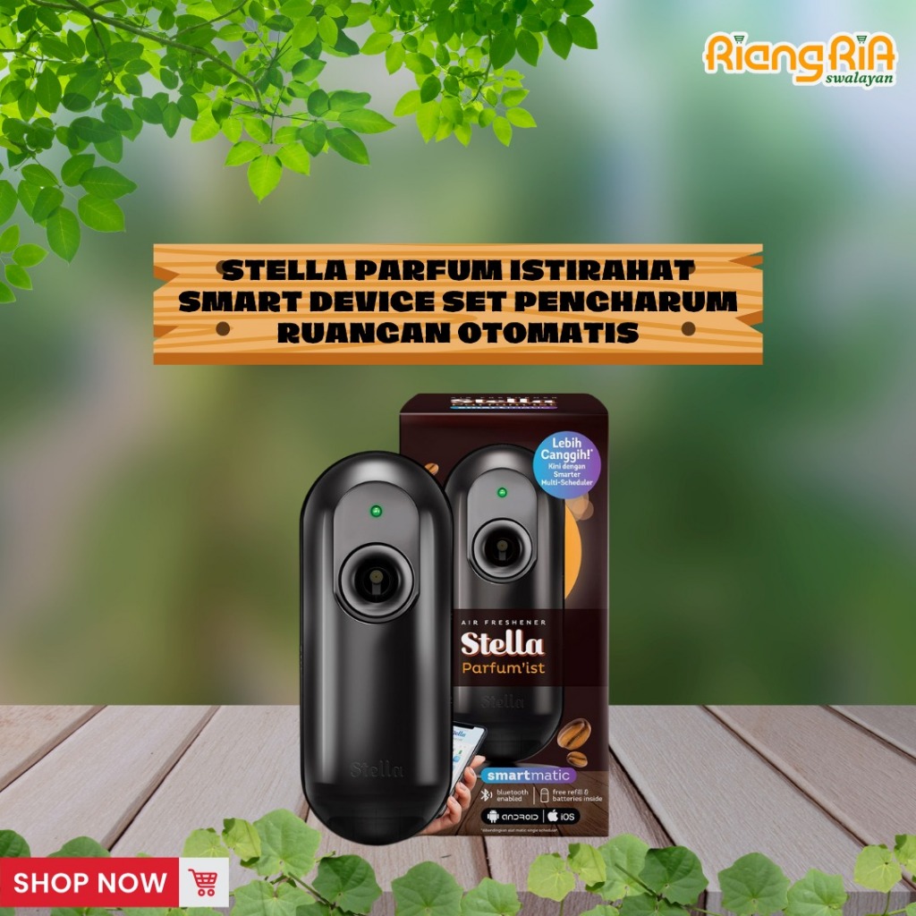 Stella Parfum'Ist Smart Matic Device Set - Pengharum Ruangan Otomatis