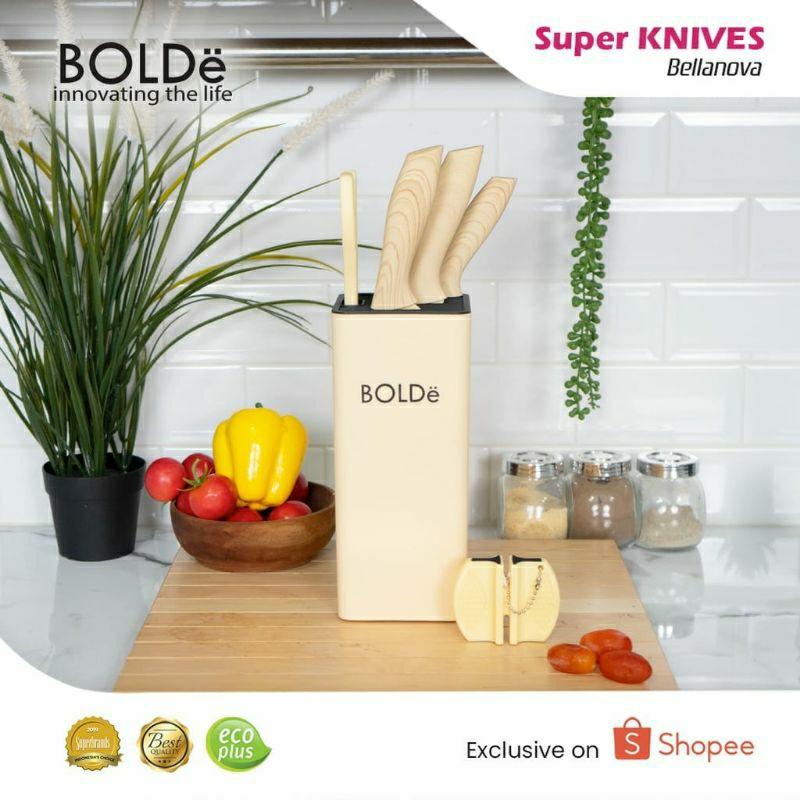 Bolde pisau set / kado pernikahan / pisau set