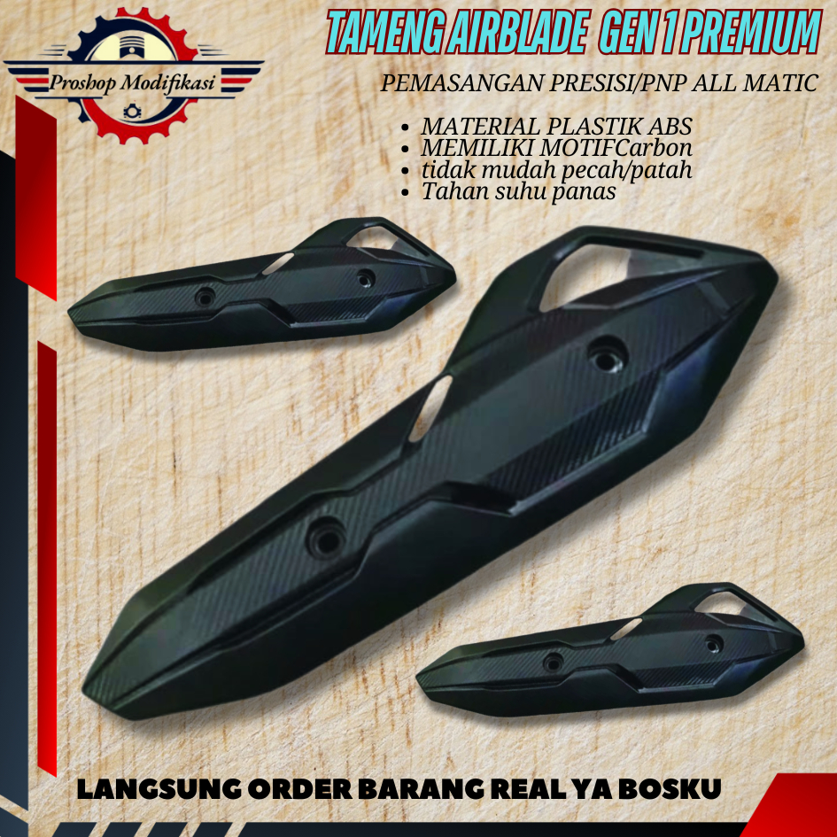 PART Cover Tameng Knalpot Airblade VARIO 125 150 PCX CBU AIR BLADE Proshop Modifikasi