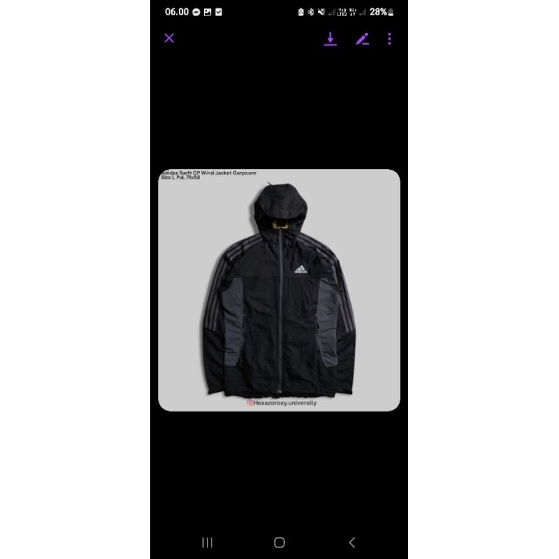 Jaket Adidas Gorpcore