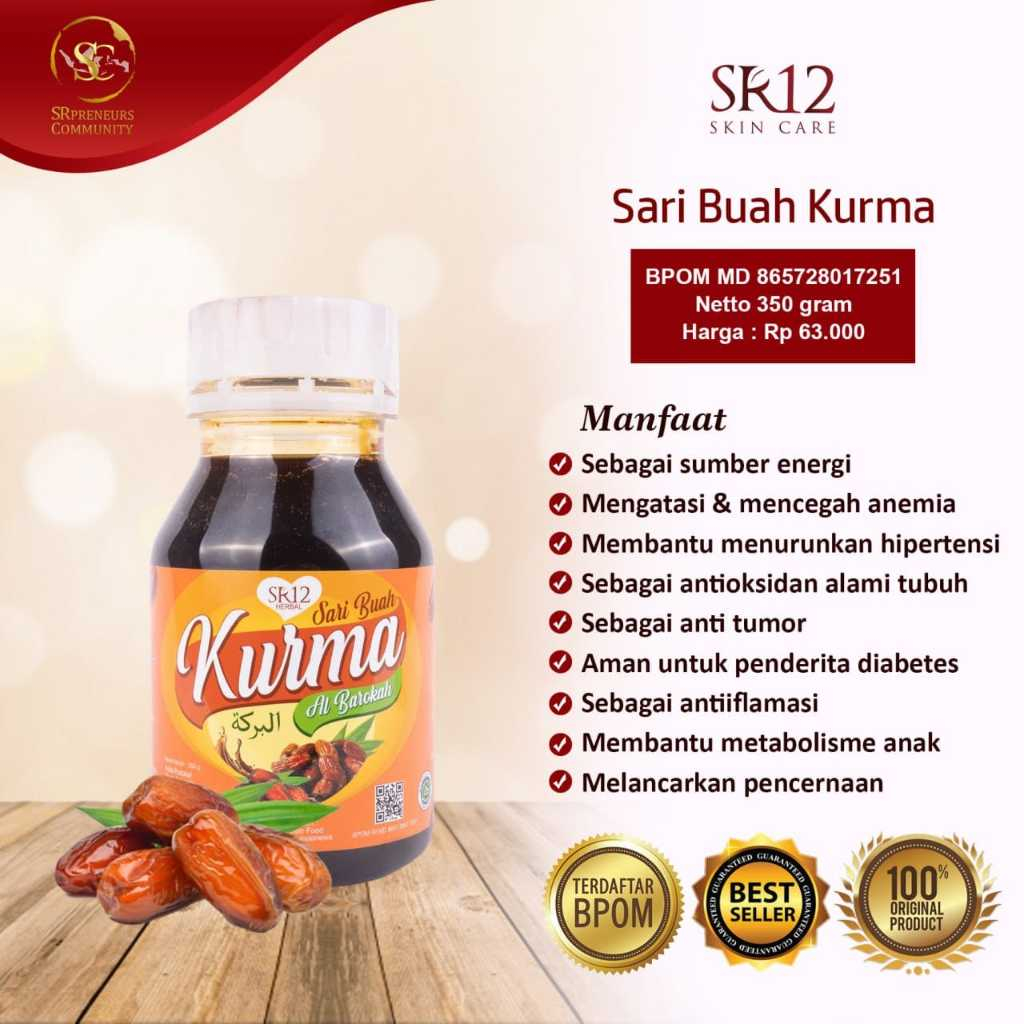 

Sari Kurma Premium SR12 Tanpa Pemanis Tanpa Pengawet