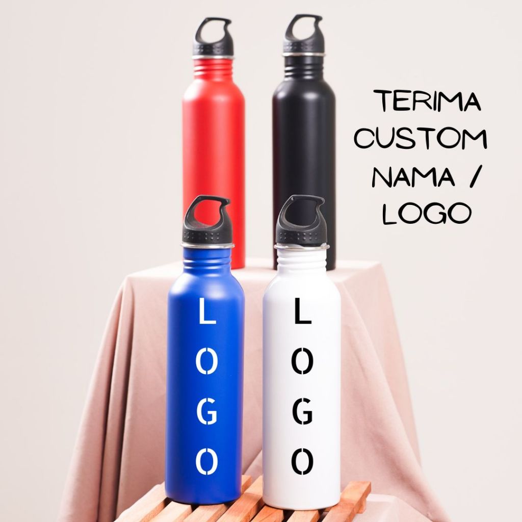 Tumbler Olahraga Sport Custom 750 ml Aluminium Botol Minum Perusahaan (CO-325)