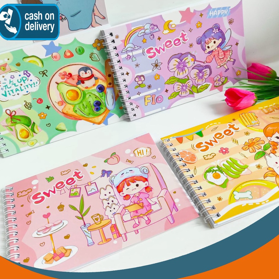 

Kejutan Terbaik Sticker Karakter Cewe sweet isi 2 lembar dalam bentuk notebook kode YD B6TZ Daily Manual Cute Pattern Decorative Tape Sticker Gift CRAFT