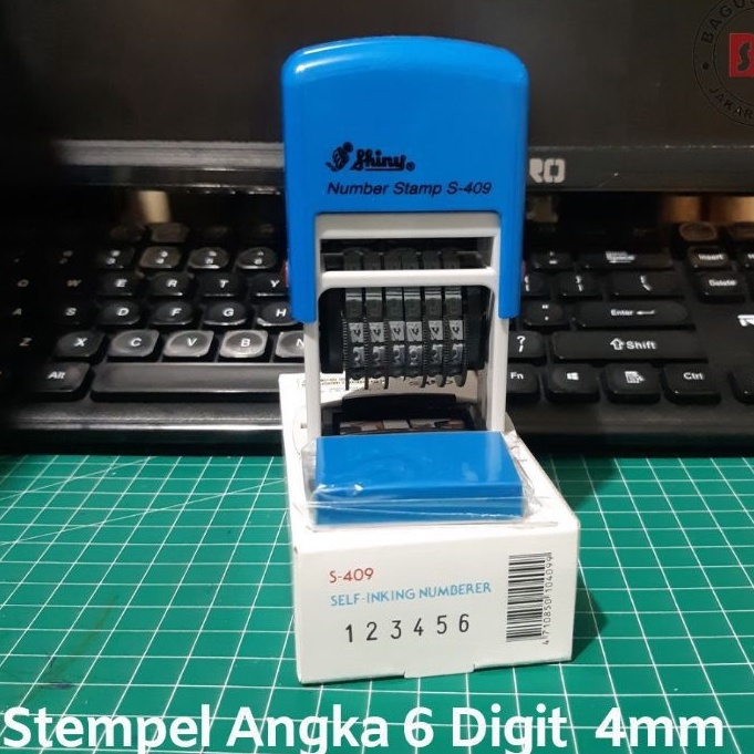 

Update Terbatas Stempel Angka Shiny S49 S49 S 49 Stempel 6 Angka Digit 4 mm