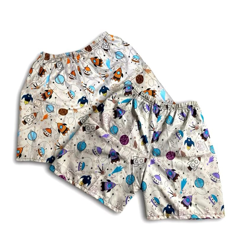 BOXER PRIA MOTIF ASTRONOT | KOLOR PRIA | BOXER MOTIF DEWASA | KOLOR | CELANA BOXER