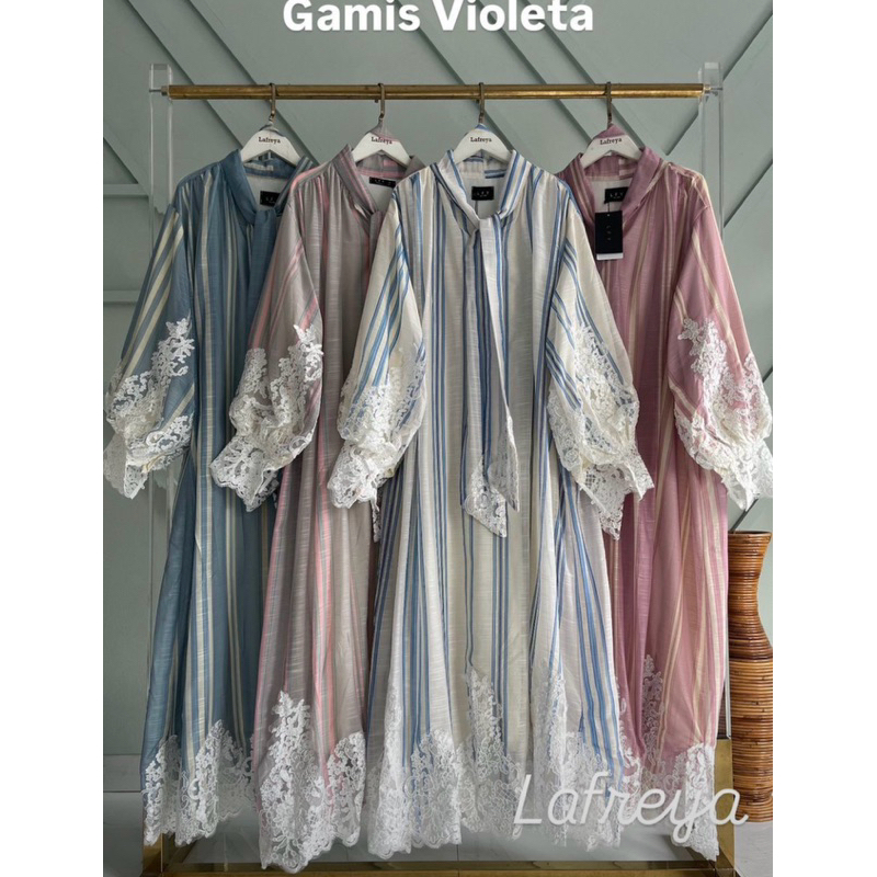 Gamis violet LFY by lafreya