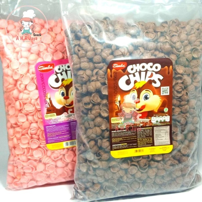 Simba Chocochip Original 200gr Snack Sereal Kiloan Coklat Strawberry