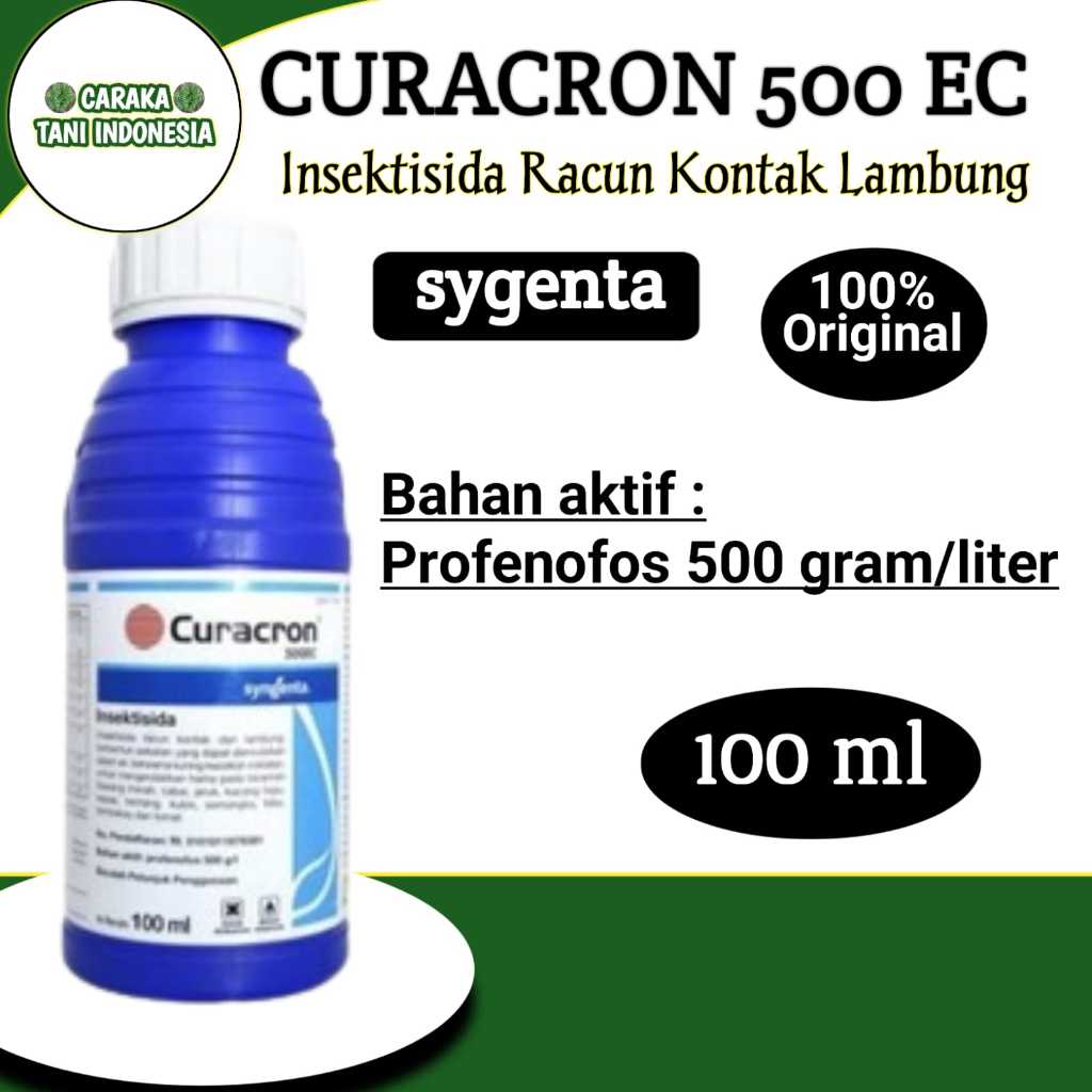 CURACRON 500 EC Insektisida Pembasmi Hama Tanaman bahan aktif profenofos