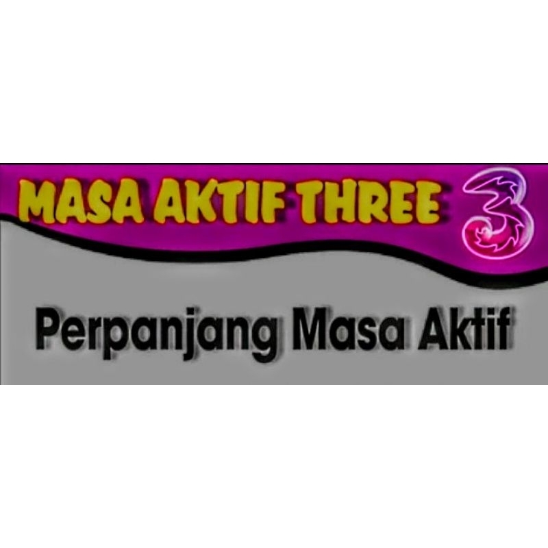 Paket Inject perpanjangan masa aktif kartu 3 (Three)