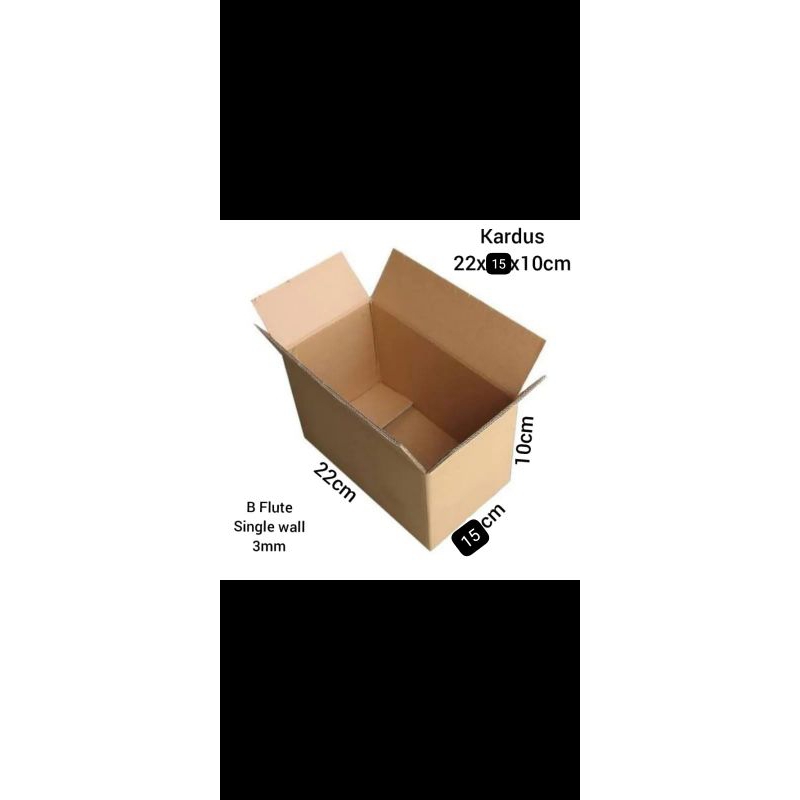 

kardus karton box packing 22x15x10 cepat mudah dan murah