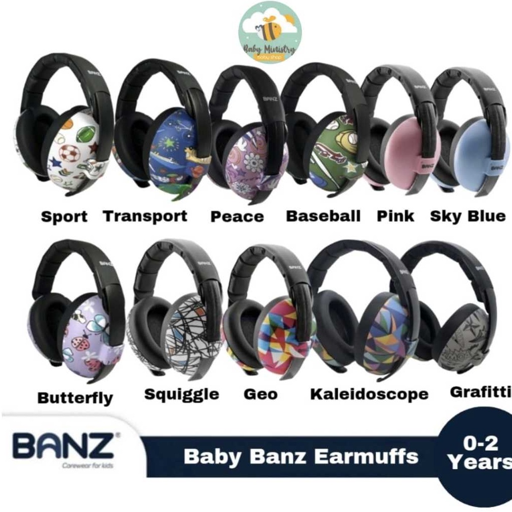 KODE P46W Baby Banz Earmuff ORIGINAL 1  Baby Banz Mini Earmuff  baby banz earmuff  banz  banz penutu