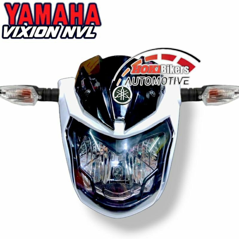 [PROM0 VIXION] FULLSET Lampu Kedok Depan Yamaha Vixion New Lightning NVLVixion 2012 sein Premium ori