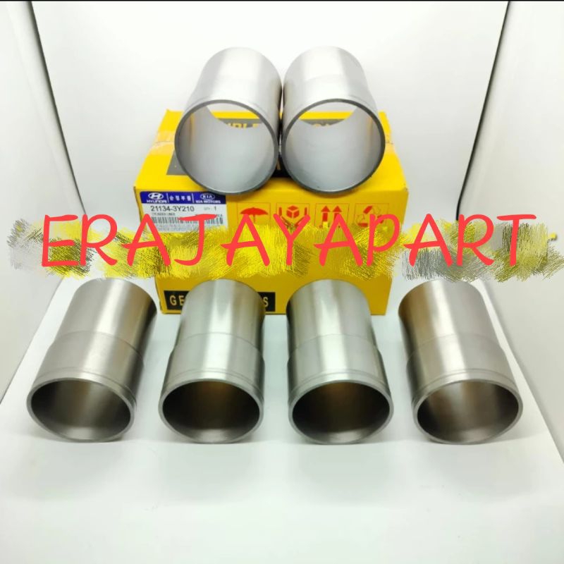liner set boring cylinder liner kia karnival carnival bensin sedona bensin 1 set isi 6pcs original