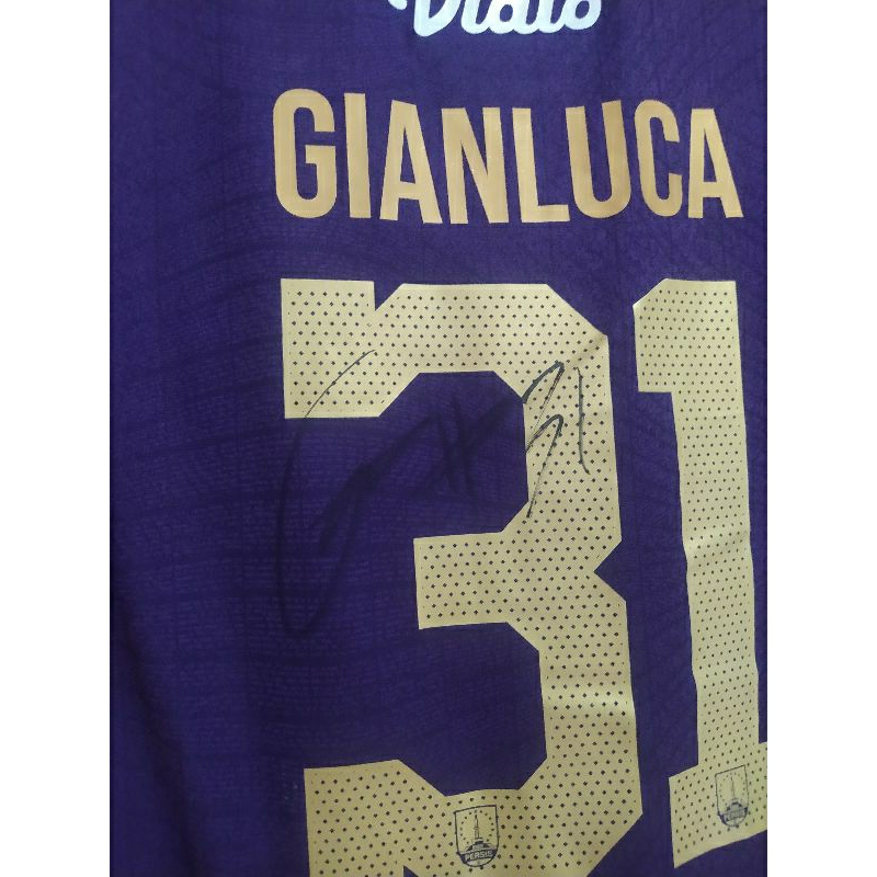 Jersey Persis Solo 2023 Goalkeeper Ungu original Player issue