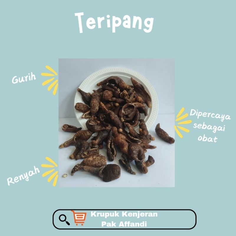 

Krupuk Teripang Matang 100gram ~ Oleh-oleh Surabaya ~