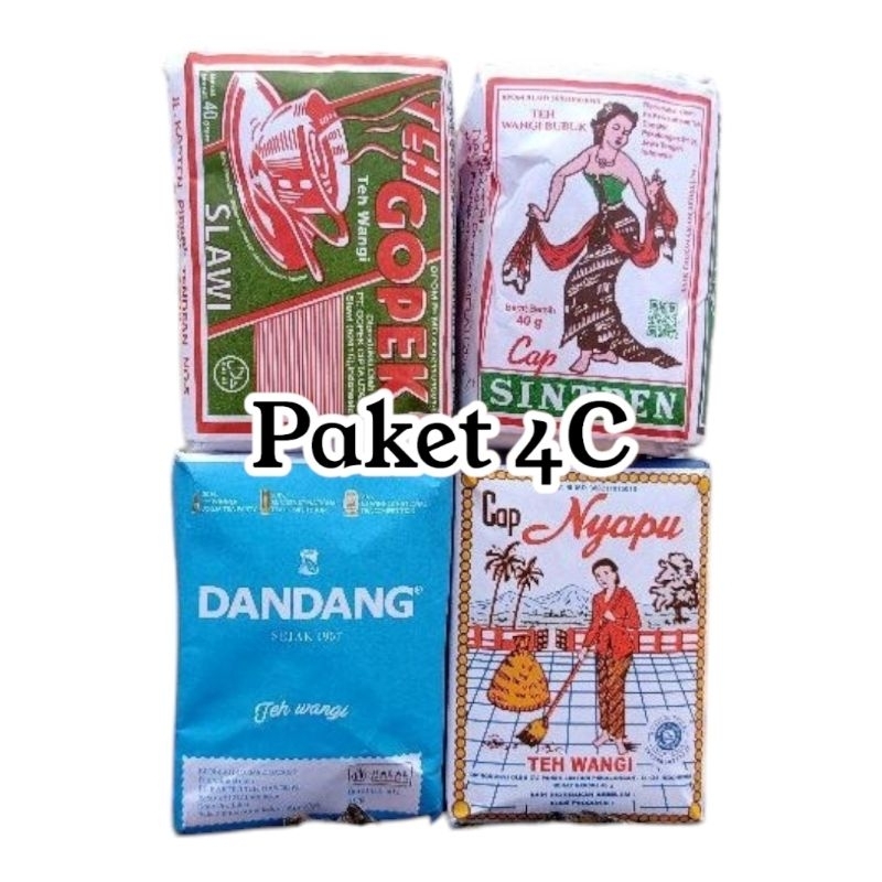 

PAKET 4 PCS TEH KHAS ANGKRINGAN SOLO ( GOPEK NYAPU SINTREN DANDANG BIRU)