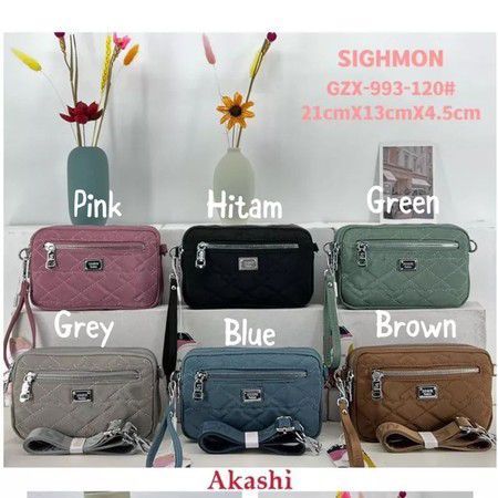 Tas Selempang Wanita Sighmon Ori Import GZ-993-119 Akashi