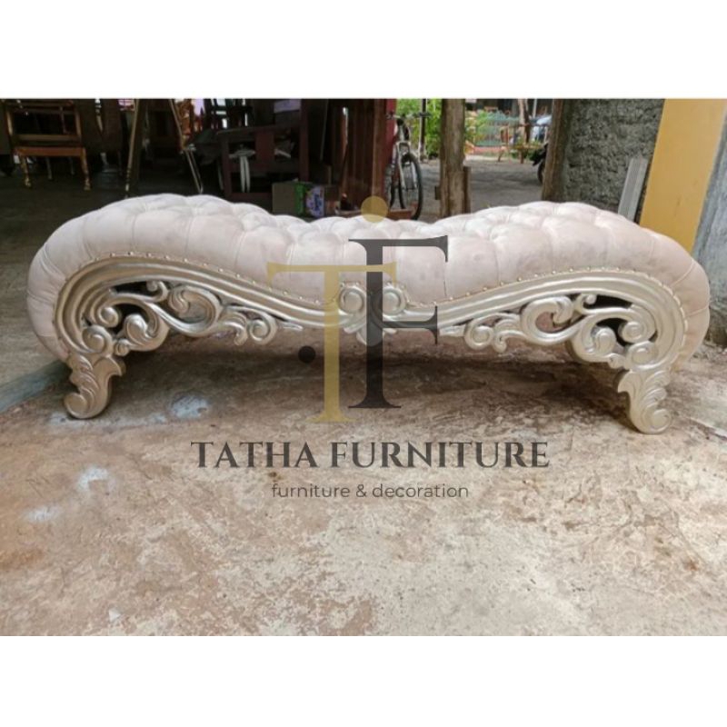 sofa stool / kursi stool / sofa stool terbaru / sofa stool pelaminan