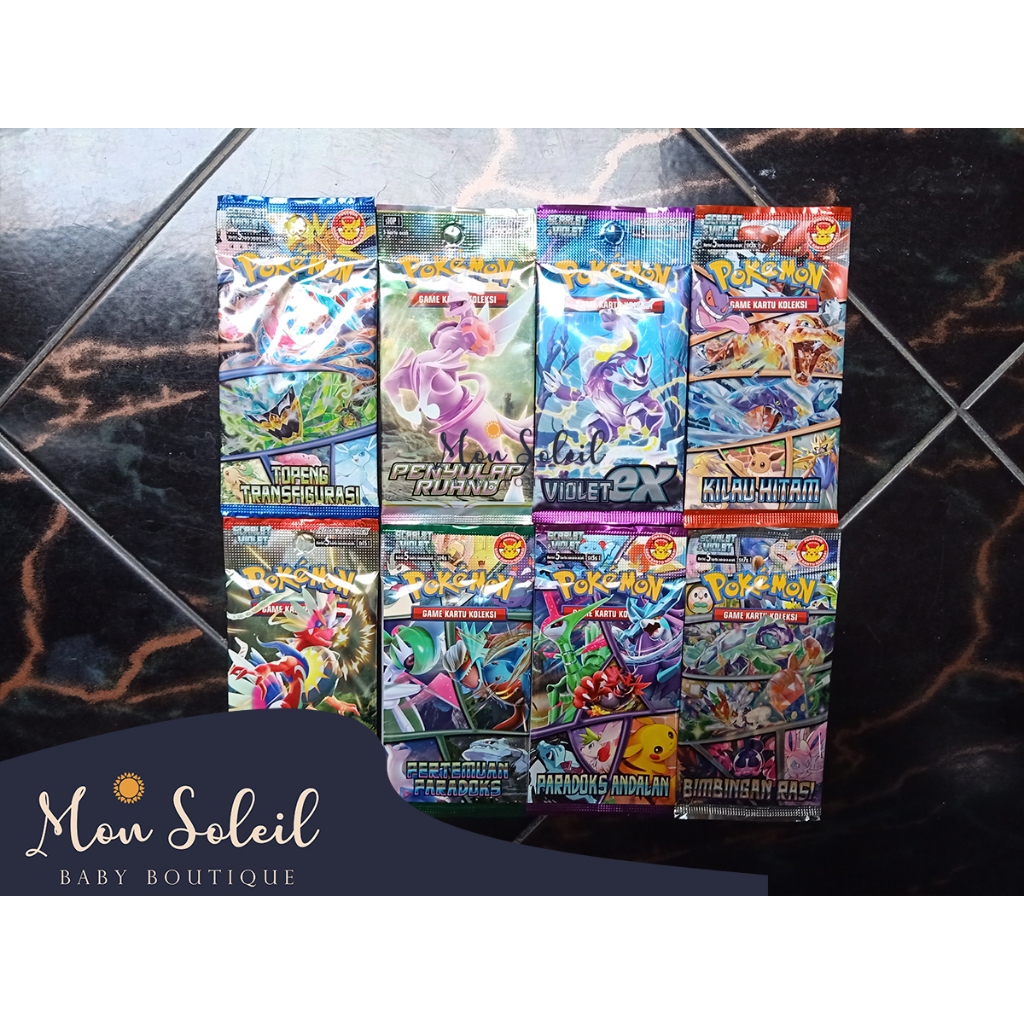 Kartu Pokemon TCG Booster Pack Ori Indonesia