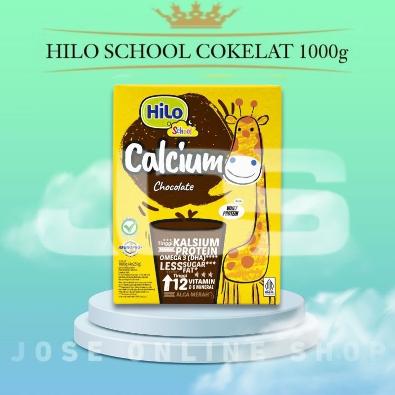 

(EXP 05 2026) Hilo School Chocolate 1000g, Hilo school cokelat 1kg KEMASAN BARU