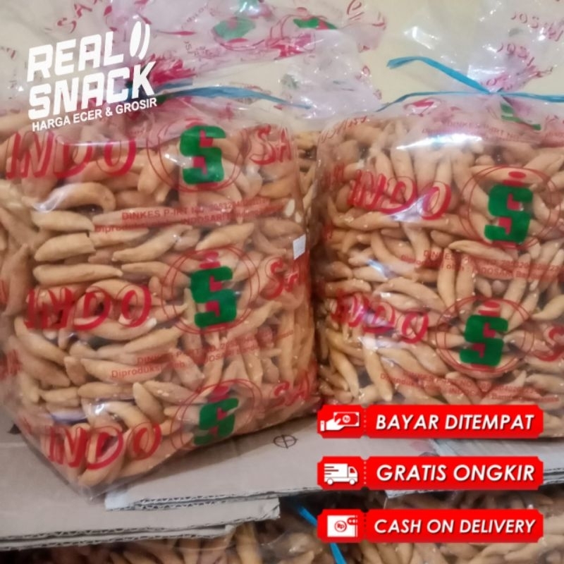 

1kg Telor Gabus Wijen Rasa Manis Gula Jawa Gurih Enak/Ladu Gabus Manis wijen
