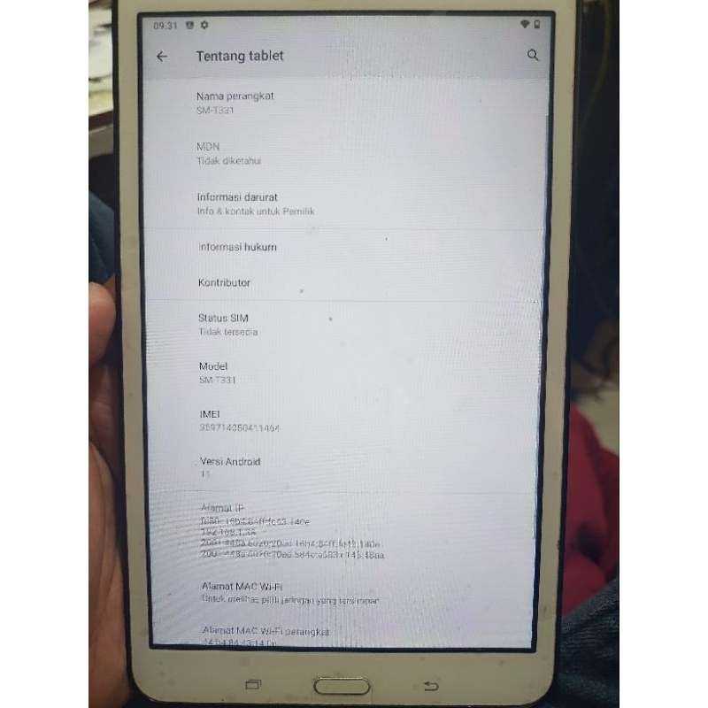 custom rom android 11 untuk samsung tab T331 tanpa PC(hp only)