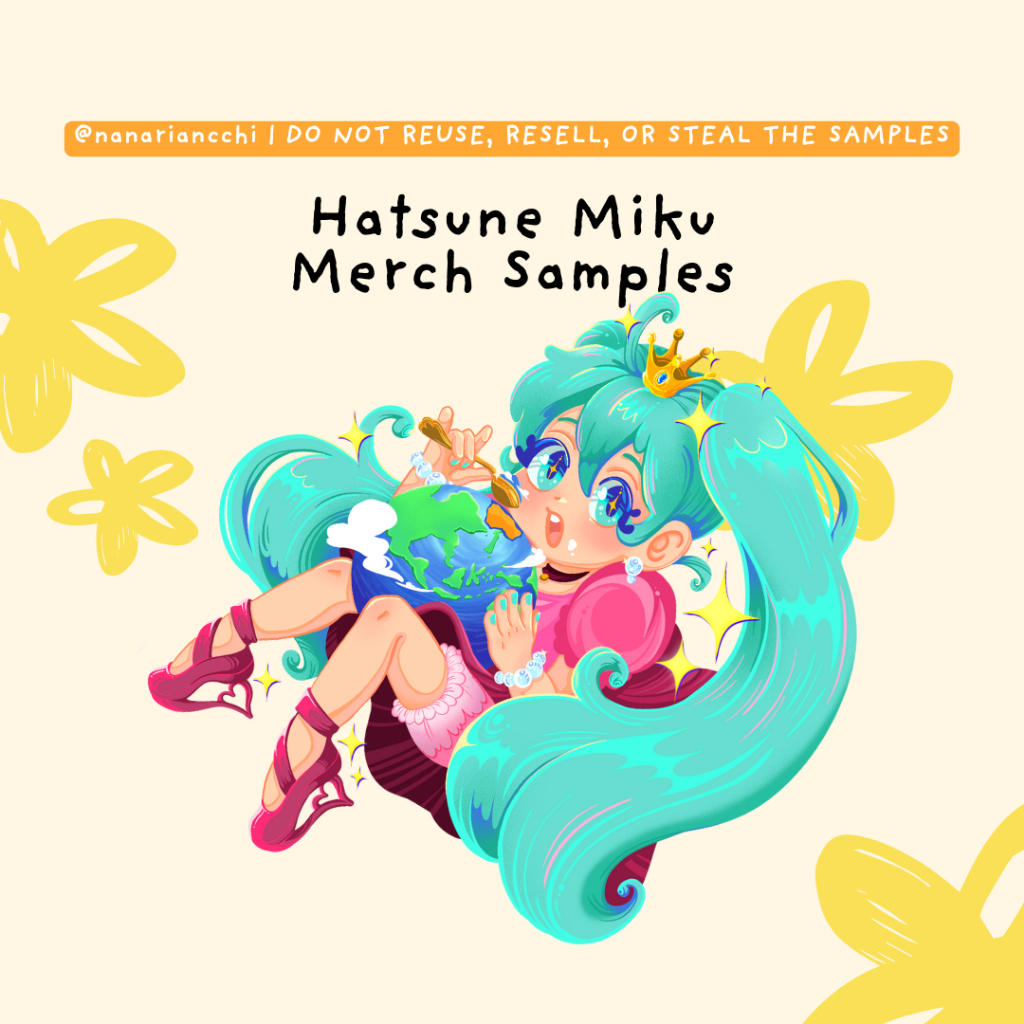 Hatsune Miku Fan Merch CF19 Enamel Pin Series