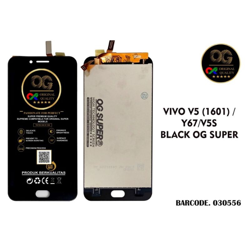 (OG SUPER) LCD VIVO V5 (1601) /Y67/V5S ORIGINAL FULL SET/LCD+TOUCHSCREEN