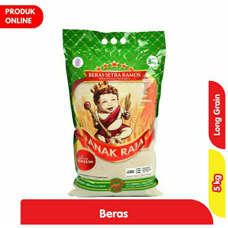 

Anak Raja Setra Ramos Long Grain Beras [5 kg]