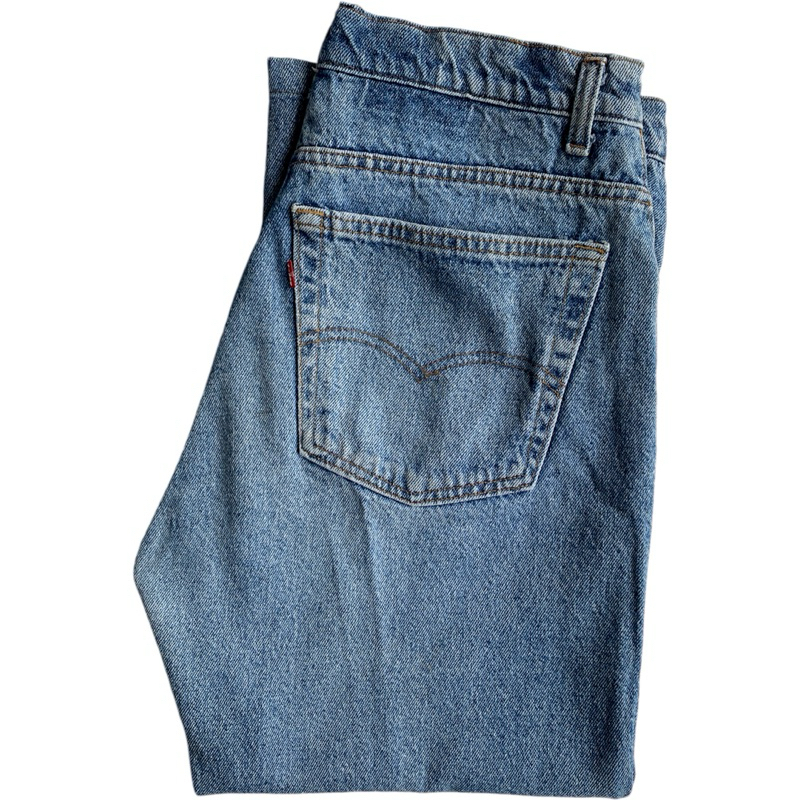 (BACA DESKRIPSI) Celana Panjang Jeans Pria Second Vintage 90an Levis 505 (505-4891) Regular Fit Medi