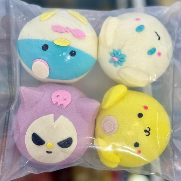 

Bakpao Karakter Sanrio Rasa Coklat isi 4pcs