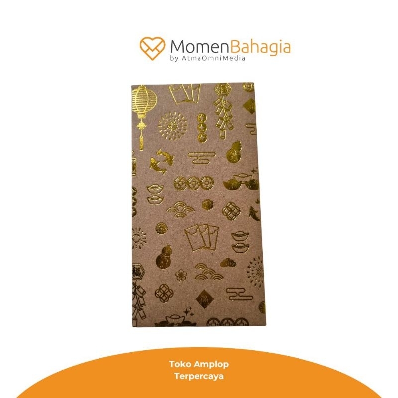 

Amplop Angpao Motif 4 size 9x17cm Murah