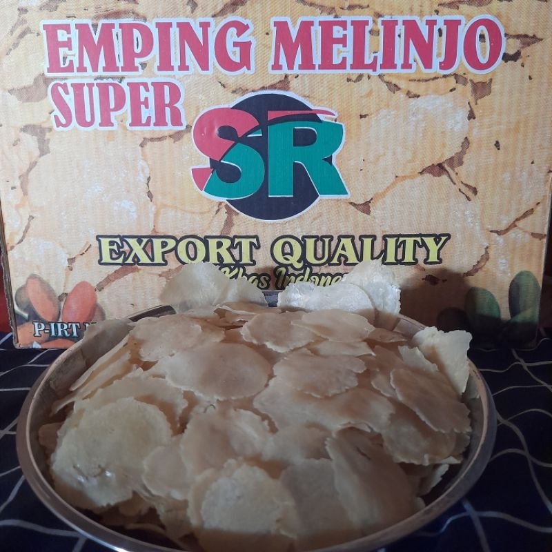 

emping melinjo//emping belinjo 500gram FULL KERING super tipis asli limpung