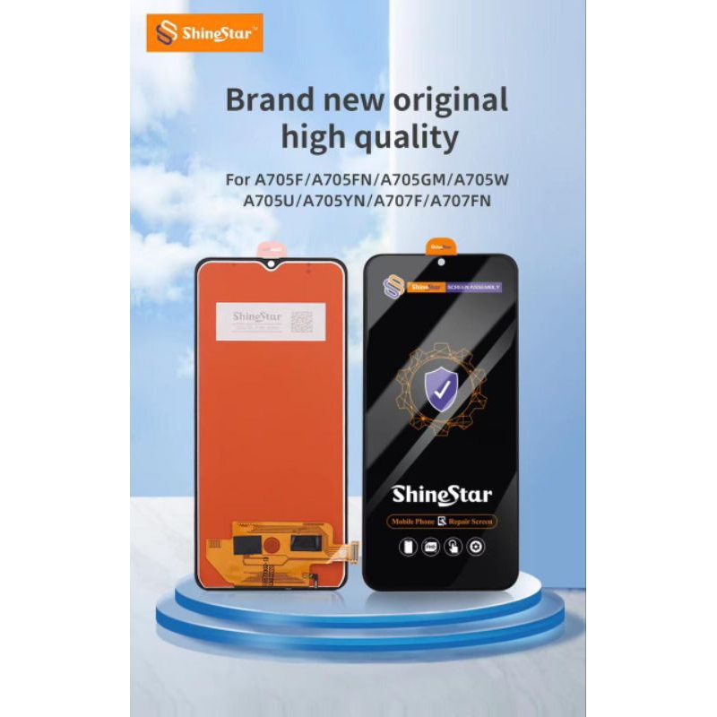 (SHINESTAR) LCD SAMSUNG A705F/A705FN/A705GM/A705W/A705U/A705YN/A707F/A707FN ORIGINAL FULL SET/LCD+TO