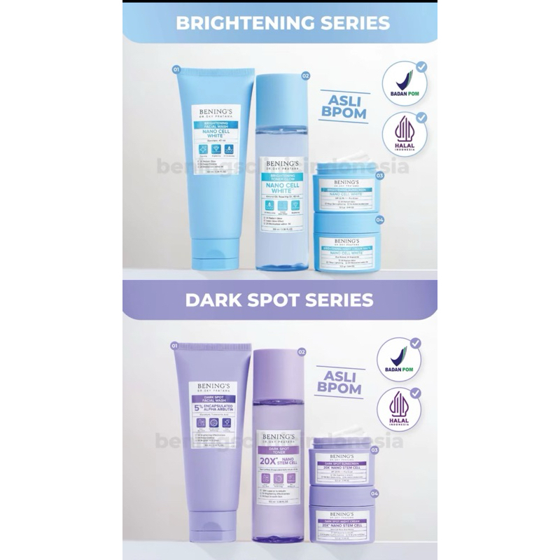 SKINCARE BENING’S KLINIK