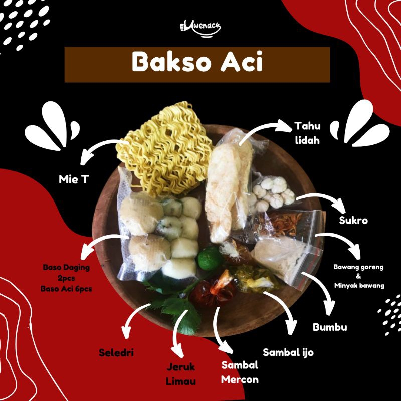 

Baso Aci Muah meriah k kumplit pakai mie dan bakso khas garut