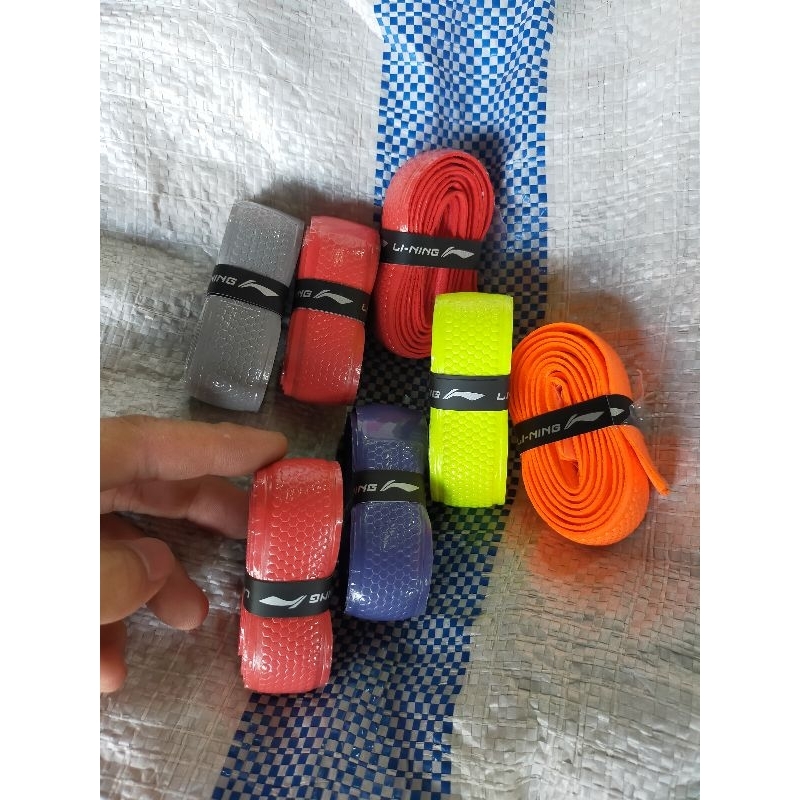 Grip Karet Raket Badminton Tenis Lining GP Original