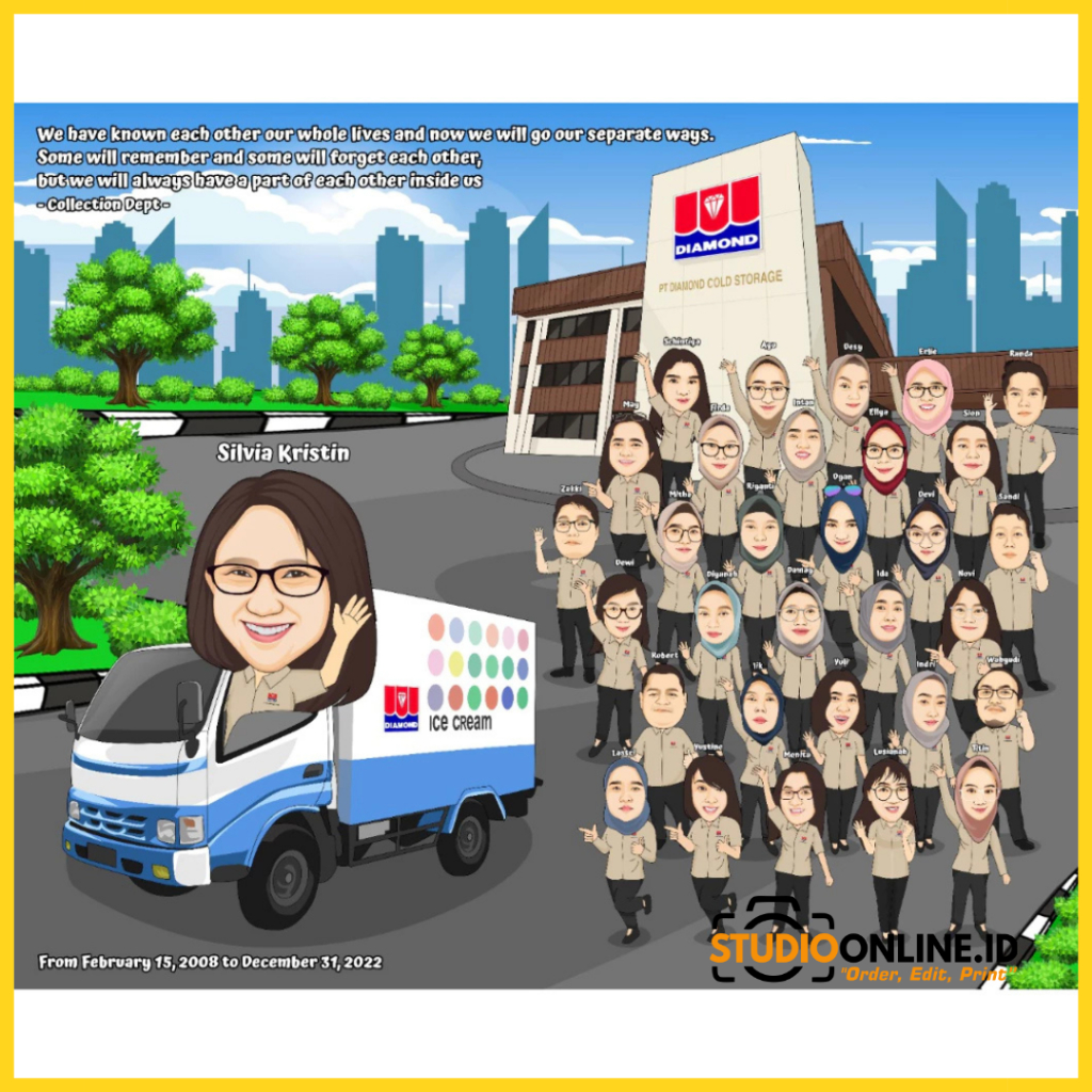 

KARIKATUR KADO HADIAH UNTUK PERPISAHAN / FAREWELL LUCU