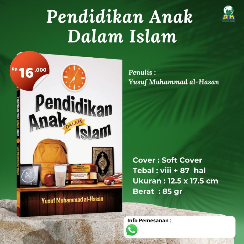 PENDIDIKAN ANAK DALAM ISLAM