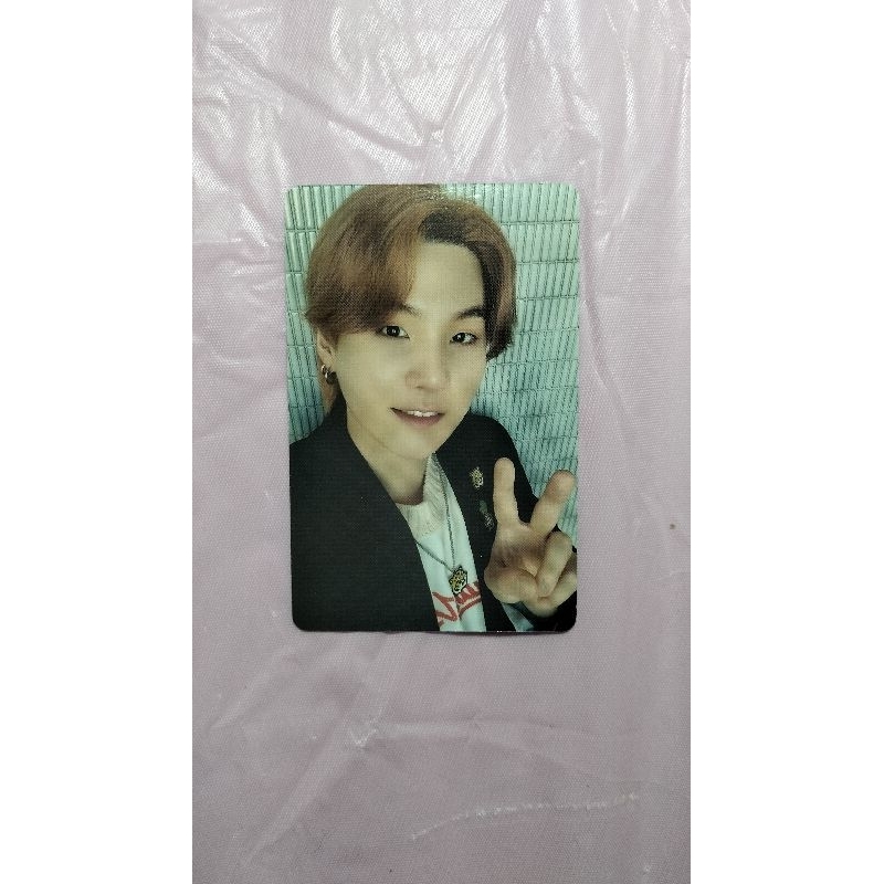 official photocard (pc) dicon suga