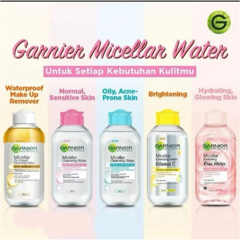 Garnier Micellar Water-Garnier Pembersih makeup dan kotoran