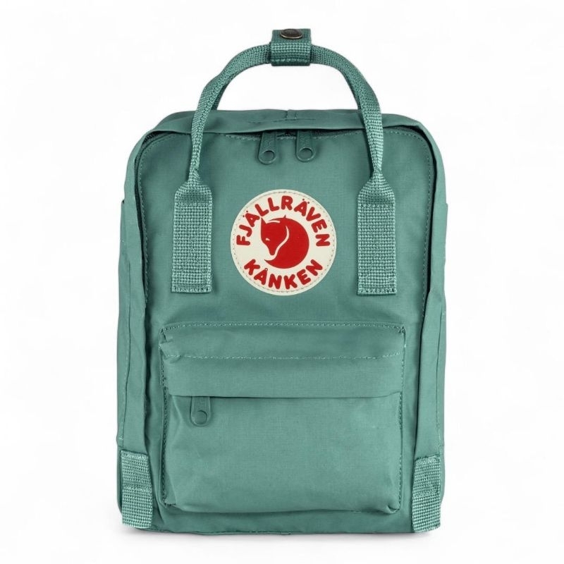 Fjallraven Kanken Mini Small Backpack Frost Green 100%Original