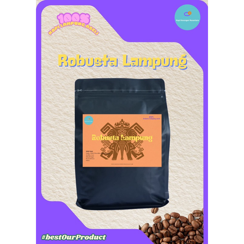 

Robusta Lampung Roasted 1kg